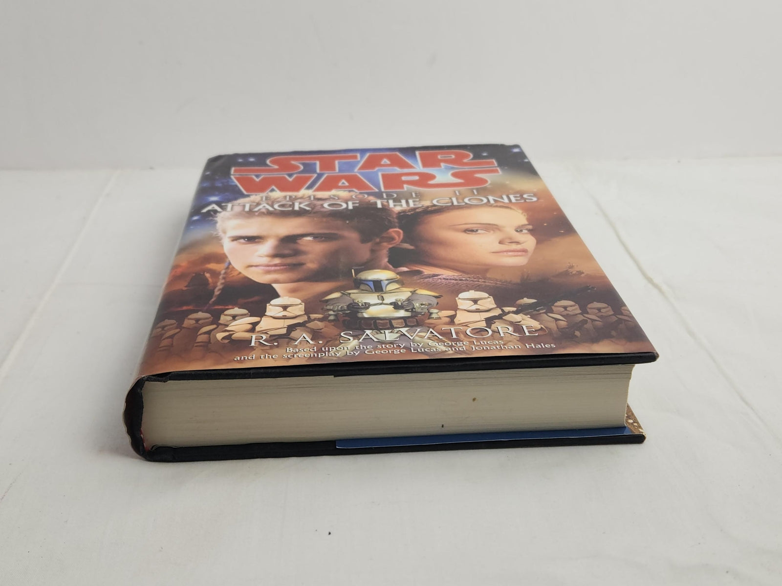 2002 – Star Wars: Episode II – Attack of the Clones by R.A. Salvatore – 1st Edition Hardcover