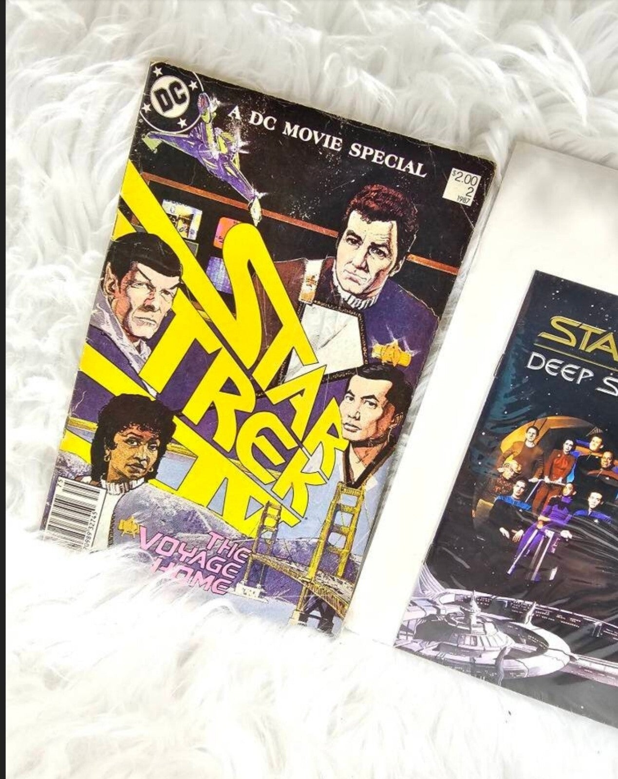 1987 - 3 vintage Star Trek Movie Special Iv The Voyage Home #2 Dc Comics
