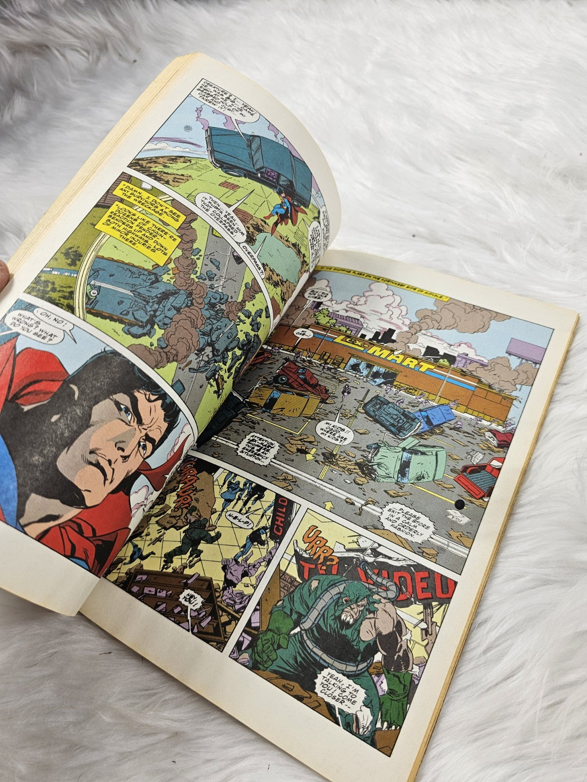 1993 - Death of Superman - TRADE PAPERBACK - 1ST PRINT (6.5/7.0)