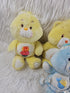 Vintage - 6 Care Bear Lot Stuffed Plush Bears