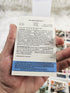 1986 Vtg McDonalds Cards NFL Washington Redskins (24) Blue Tab Unscratched MINT