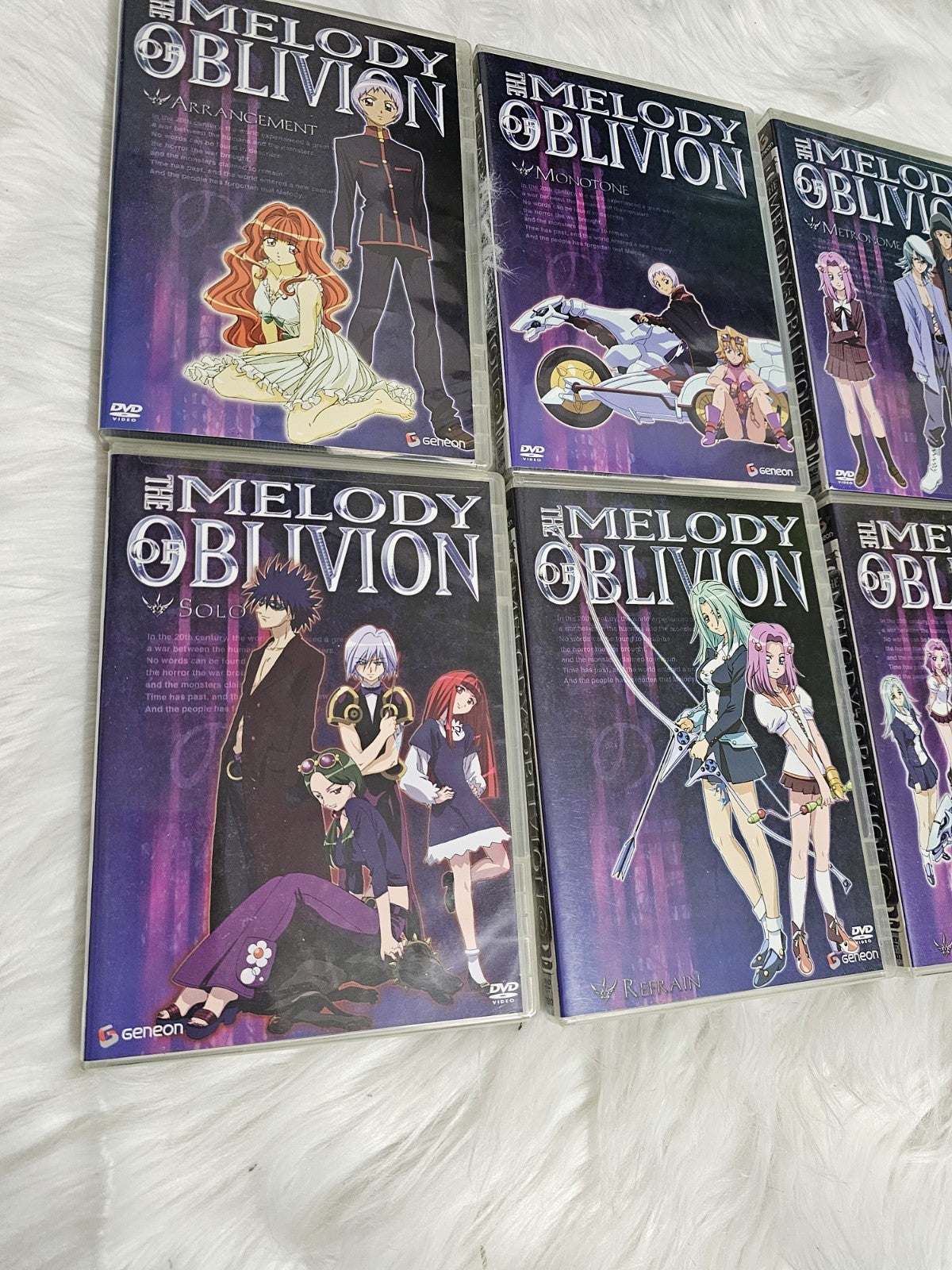 2006 - Melody of Oblivion: Vol. 1-6: Final Score DVD. Scratch Free
