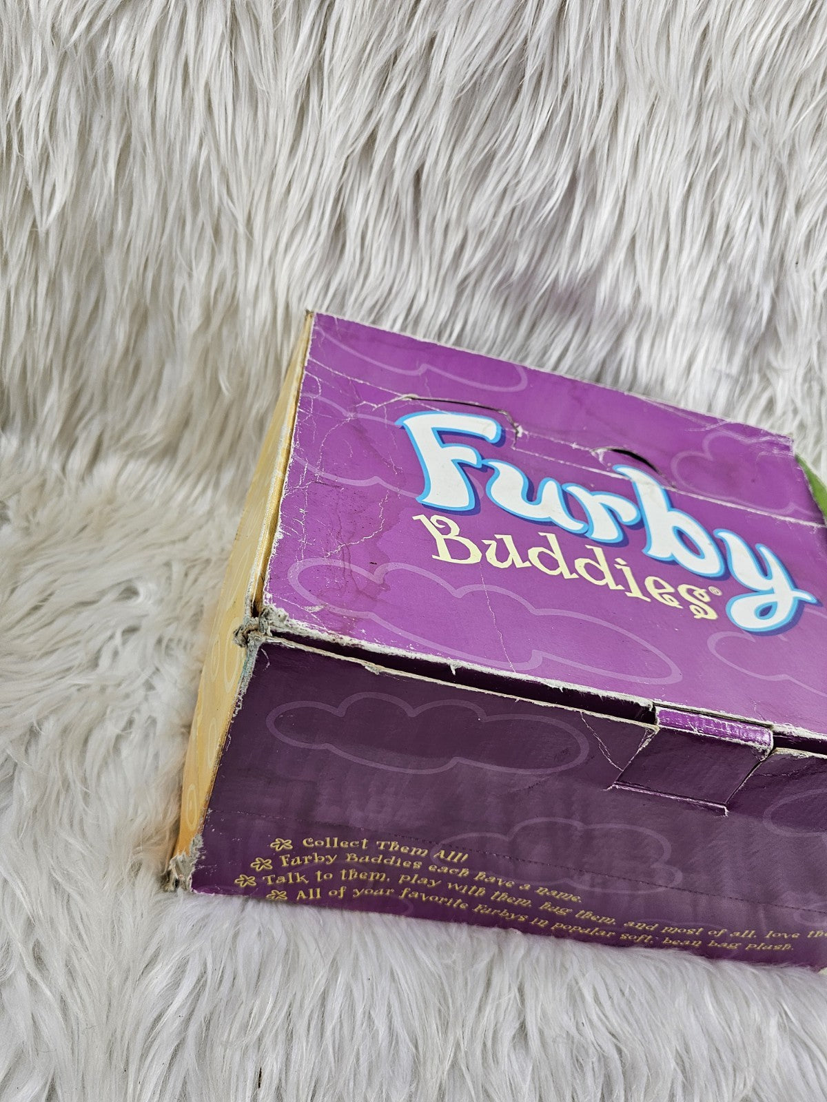 1999 - FURBY BUDDIES Tiger Retail Store Display Box - RARE