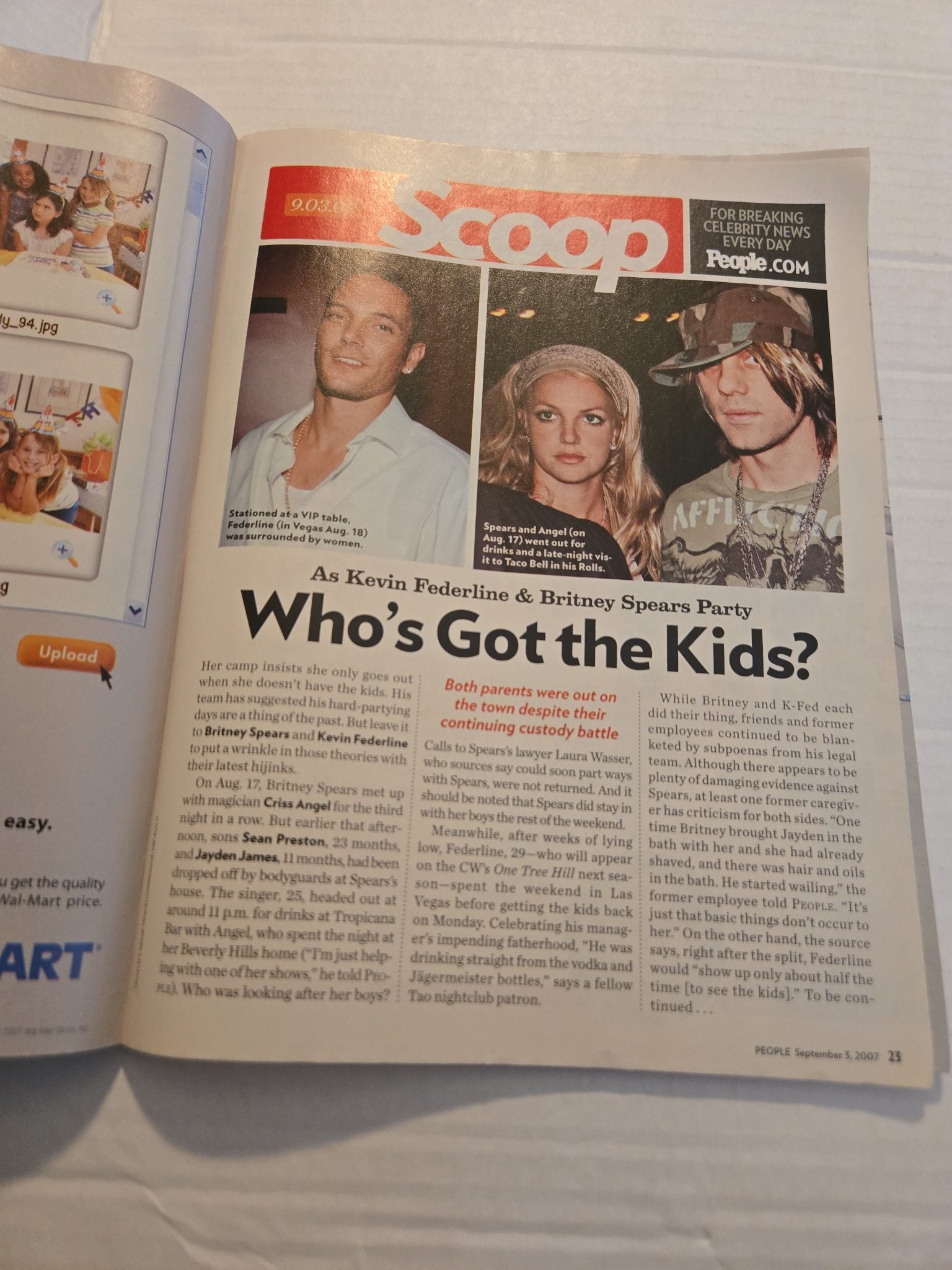 Vintage 2007 People Magazine High School Musical Zac Efron And Vanessa Hudgens