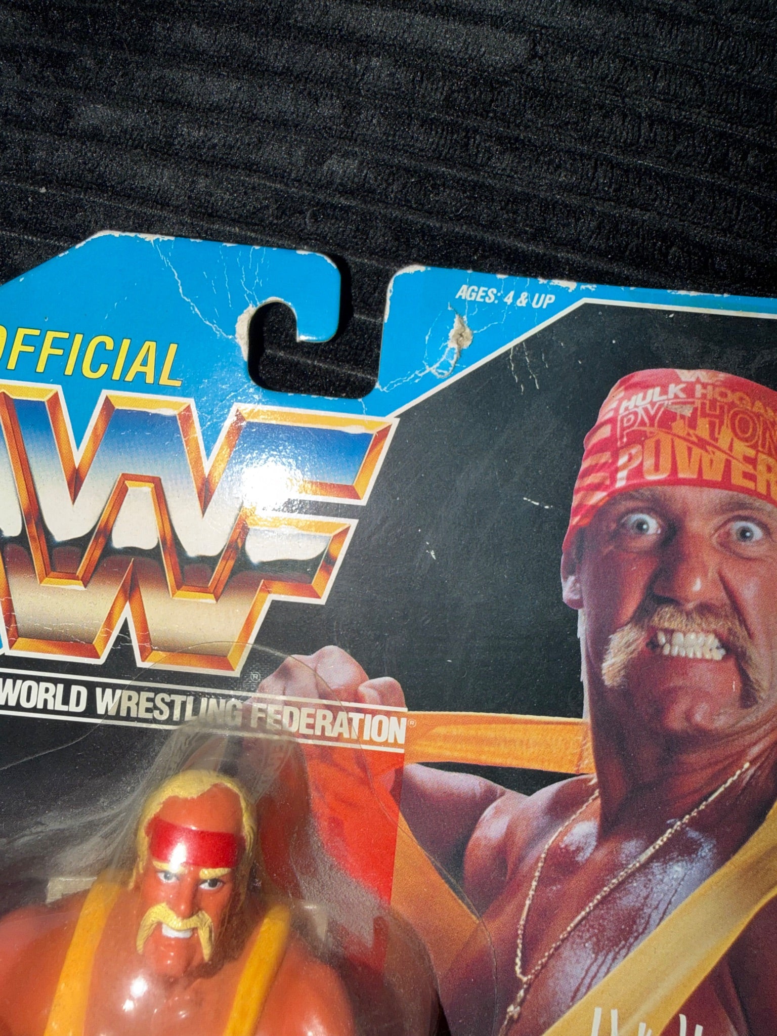 Hulk Hogan WWF HASBRO MOC