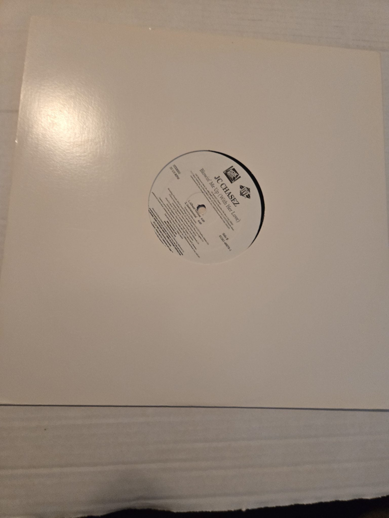 JC Chasez Blowin' Me Up (With Her Love) 12" Vinyl