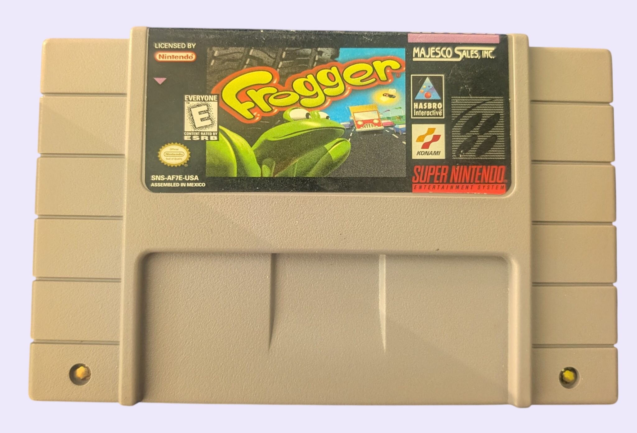 Frogger - Super Nintendo (SNES) - Tested/Working - (1998)