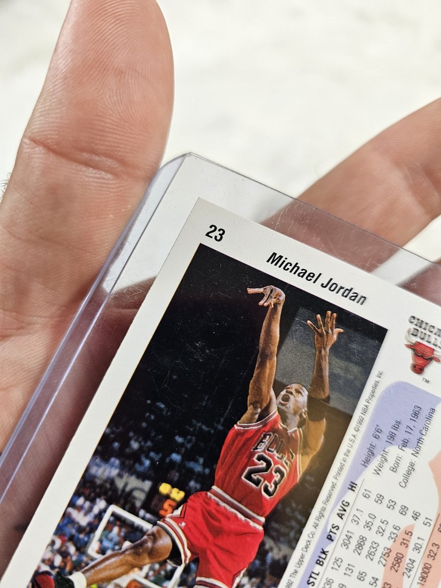 6 1992 - 93 Upper Deck 23 Michael Jordan Chicago Bulls - All In Good Condition - Trading Cards - ThrowbackBuys - The Thrifty Gypsyy Shop
