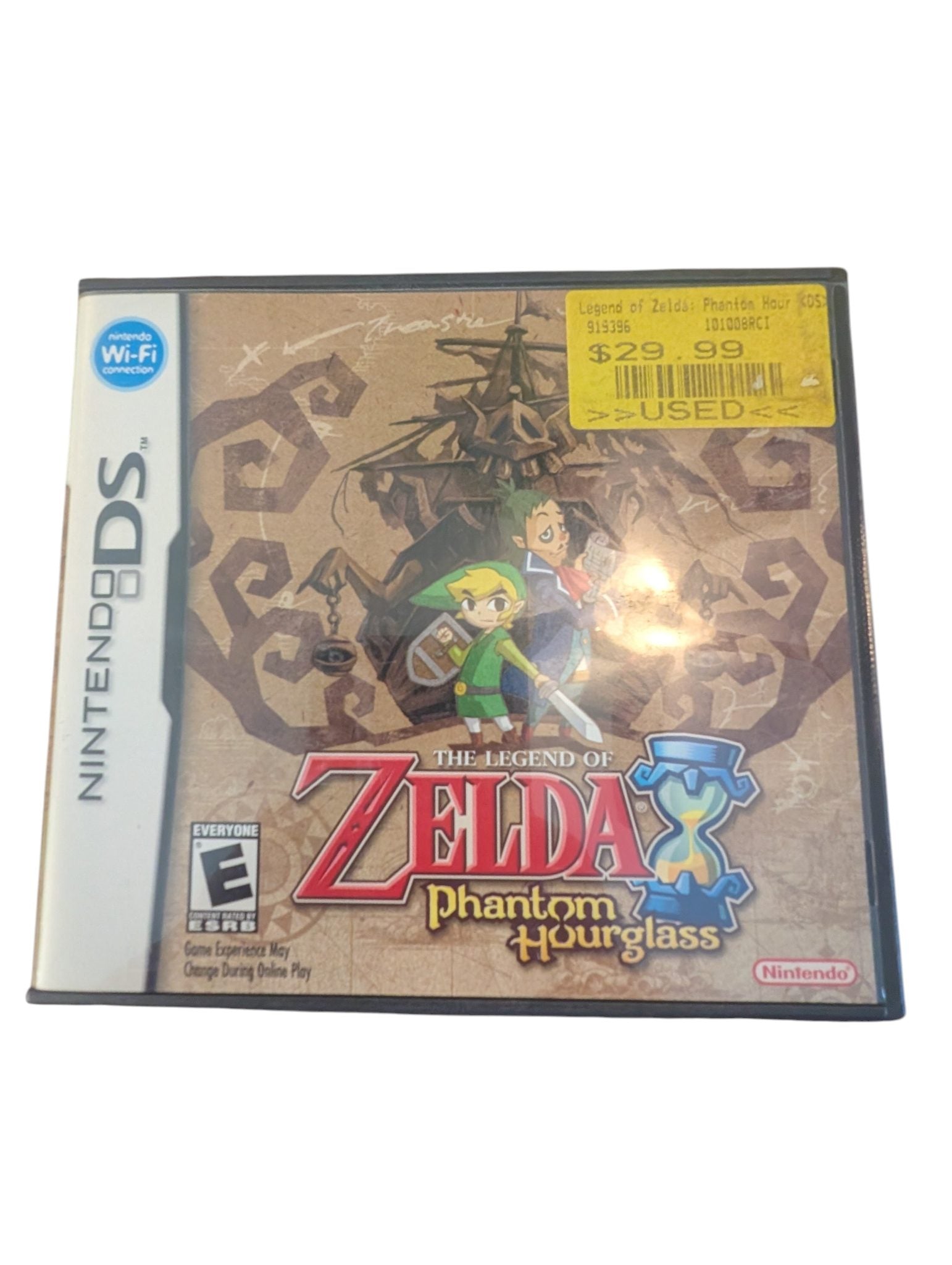 The Legend of Zelda: Phantom Hourglass - Complete in Box (CIB) - Nintendo DS - 2007 - Tested/Works