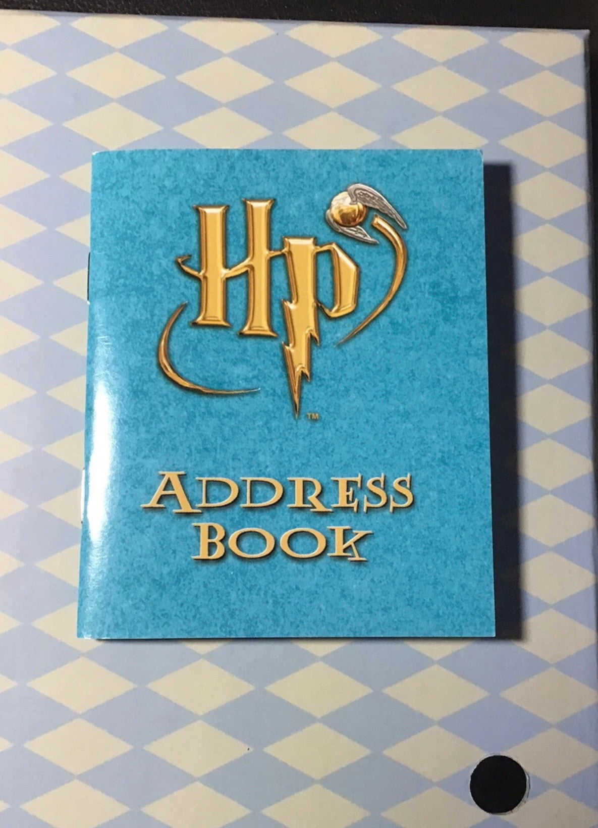 Vintage 2000 Harry Potter STATIONERY SET Stamp Envelopes Address Book Letters