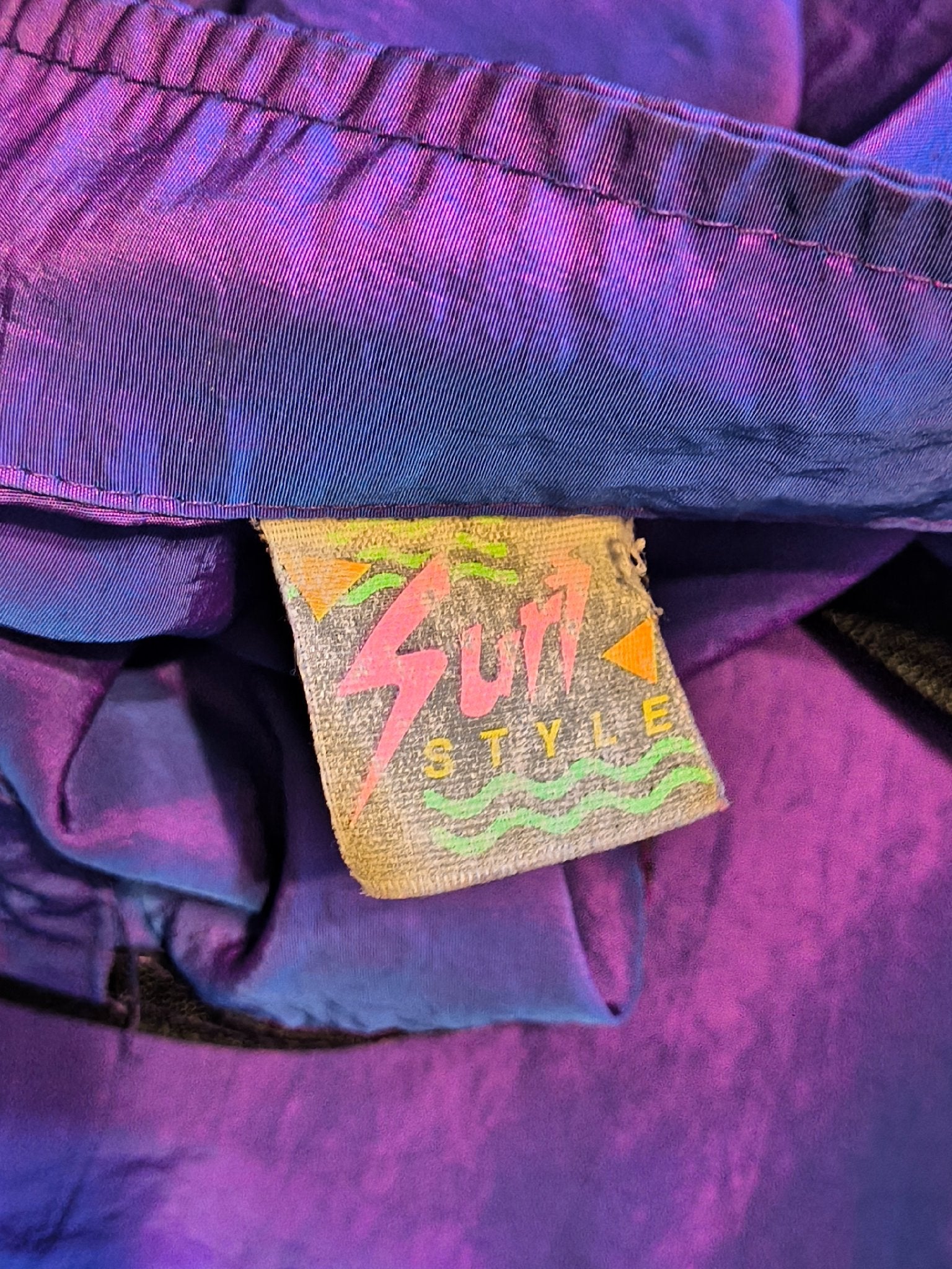 Vintage Surf Style Windbreaker