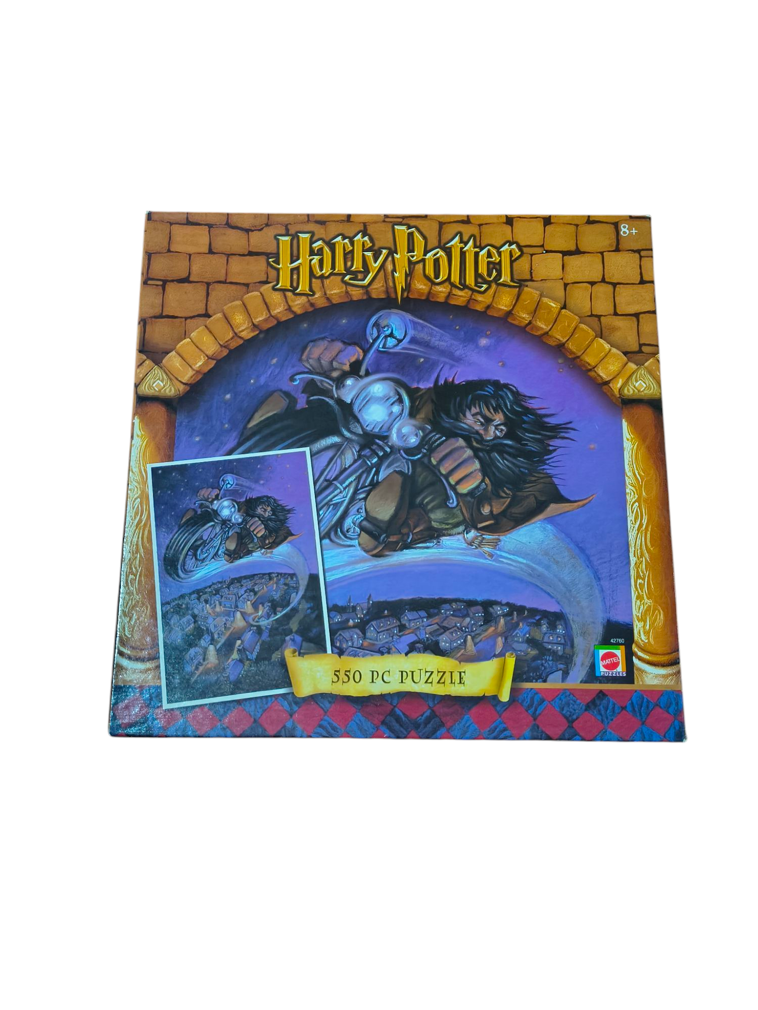 2001 SEALED Harry Potter 'Hagrid Riding Motorcycle' Puzzle
