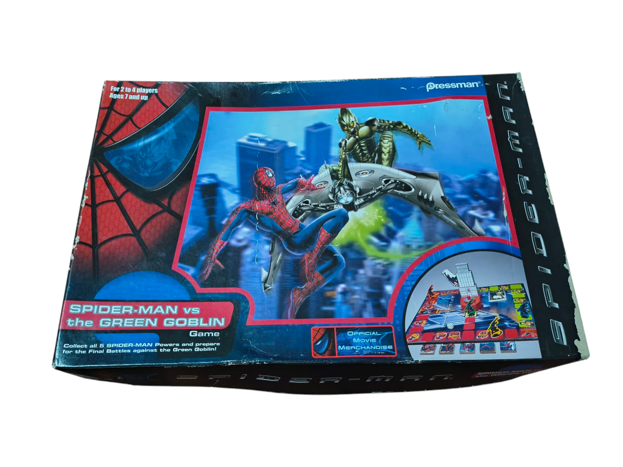 2002 Spider-Man vs The Green Goblin Board Game (CIB)