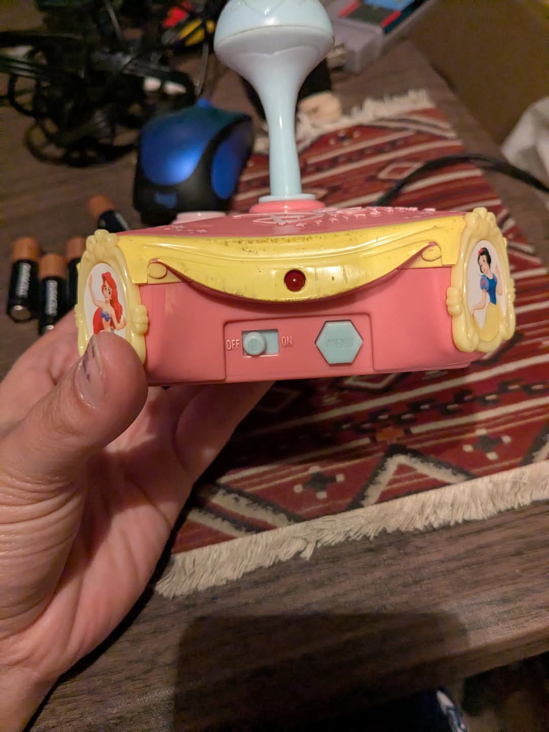 2006 Disney Princess Plug N Play TV Game Works