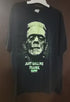 Vintage Frankenstein Just Call Me Frank Shirt Glow In The Dark Mens Size XL