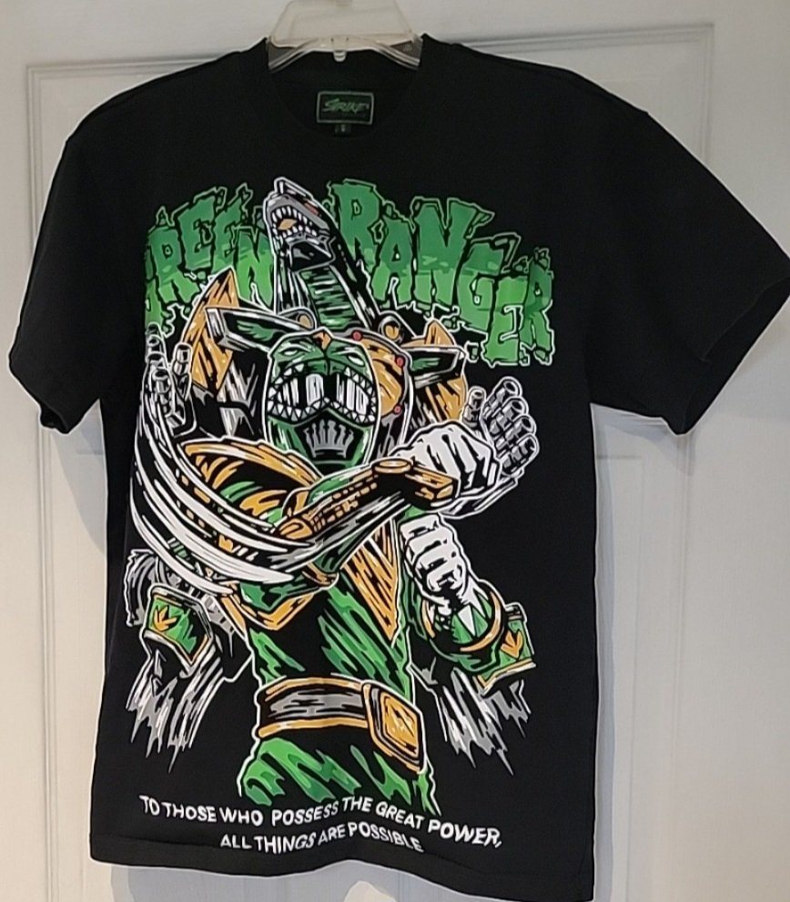 Power Rangers Green Ranger Strike Collective Shirt Men's Size Small