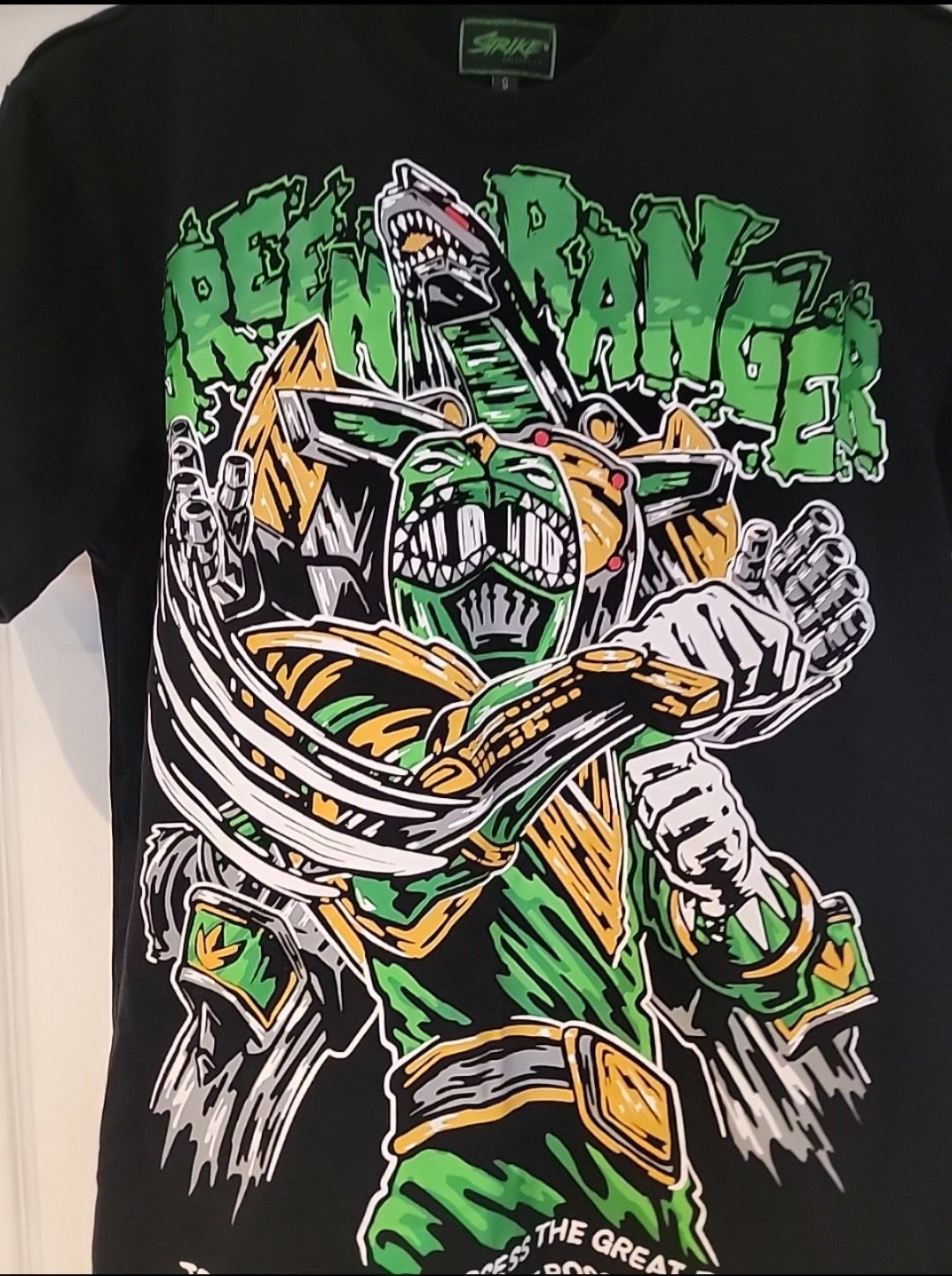 Power Rangers Green Ranger Strike Collective Shirt Men's Size Small