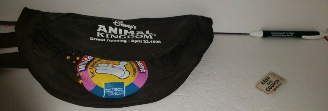 Disney's Animal Kingdom Grand Opening Fanny Pack And Inkpen