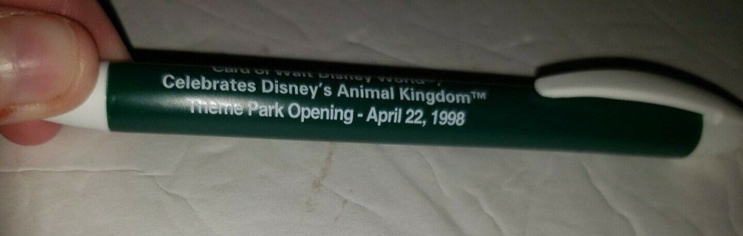 Disney's Animal Kingdom Grand Opening Fanny Pack And Inkpen