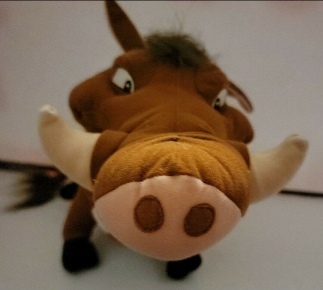 Disney The Lion King Pumbaa Wart Hog Plush Toy