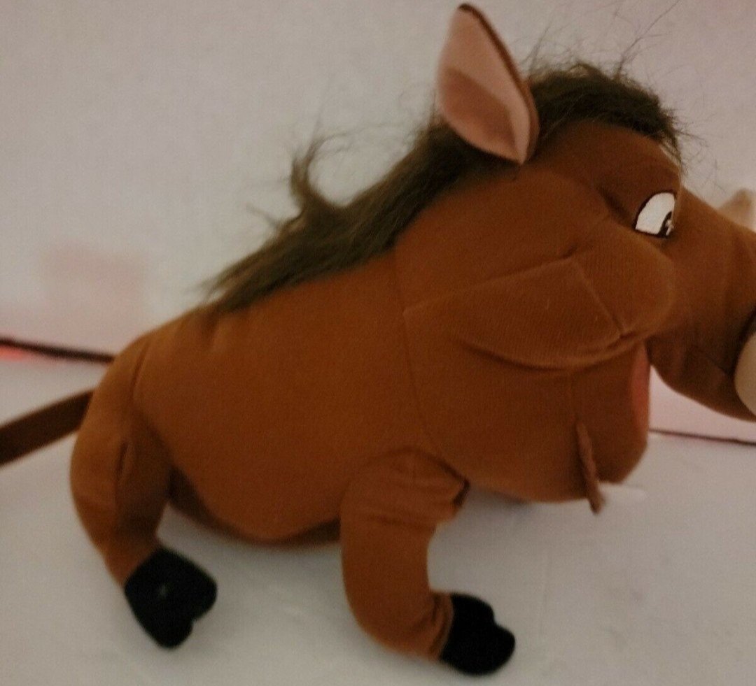 Disney The Lion King Pumbaa Wart Hog Plush Toy