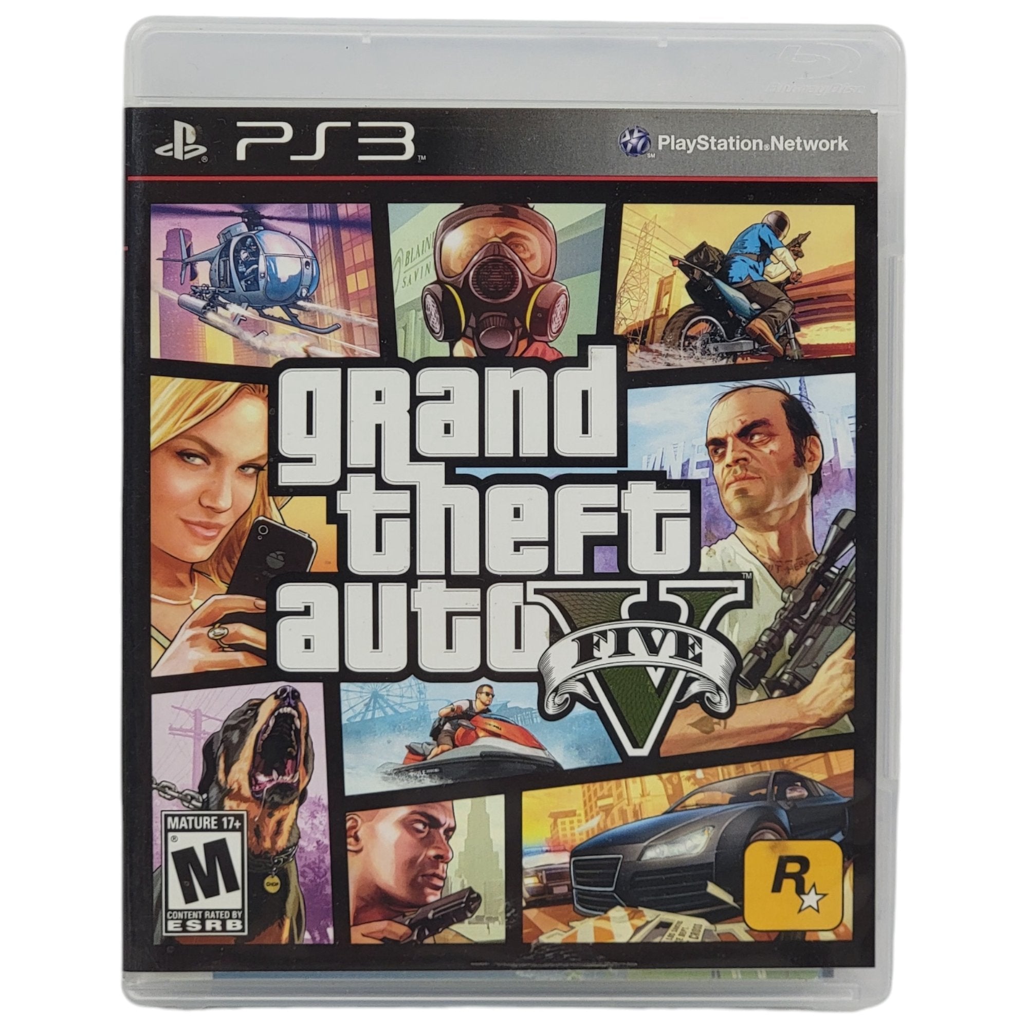 Grand Theft Auto V Sony Playstation 3 Game 2013 TESTED / WORKS - 2