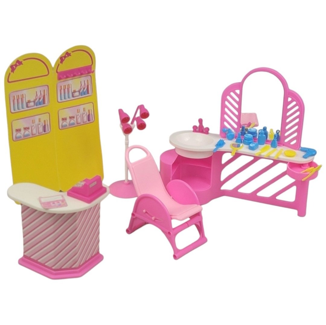 Barbie Perfume Pretty Beauty Salon Playset #7968 - Arco 1989 - 1