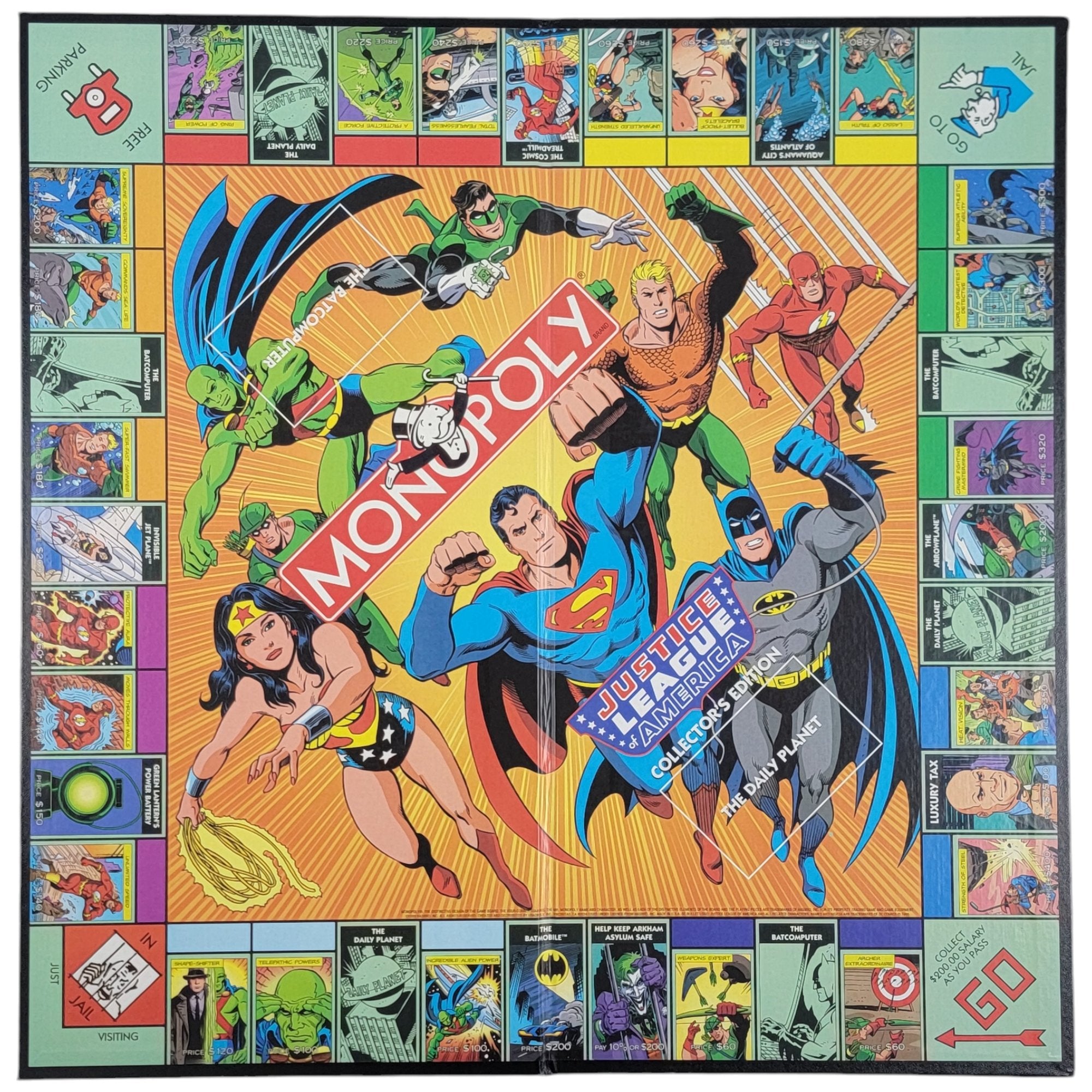 Monopoly Justice League of America Collector's Edition - Hasbro 1999 - 10