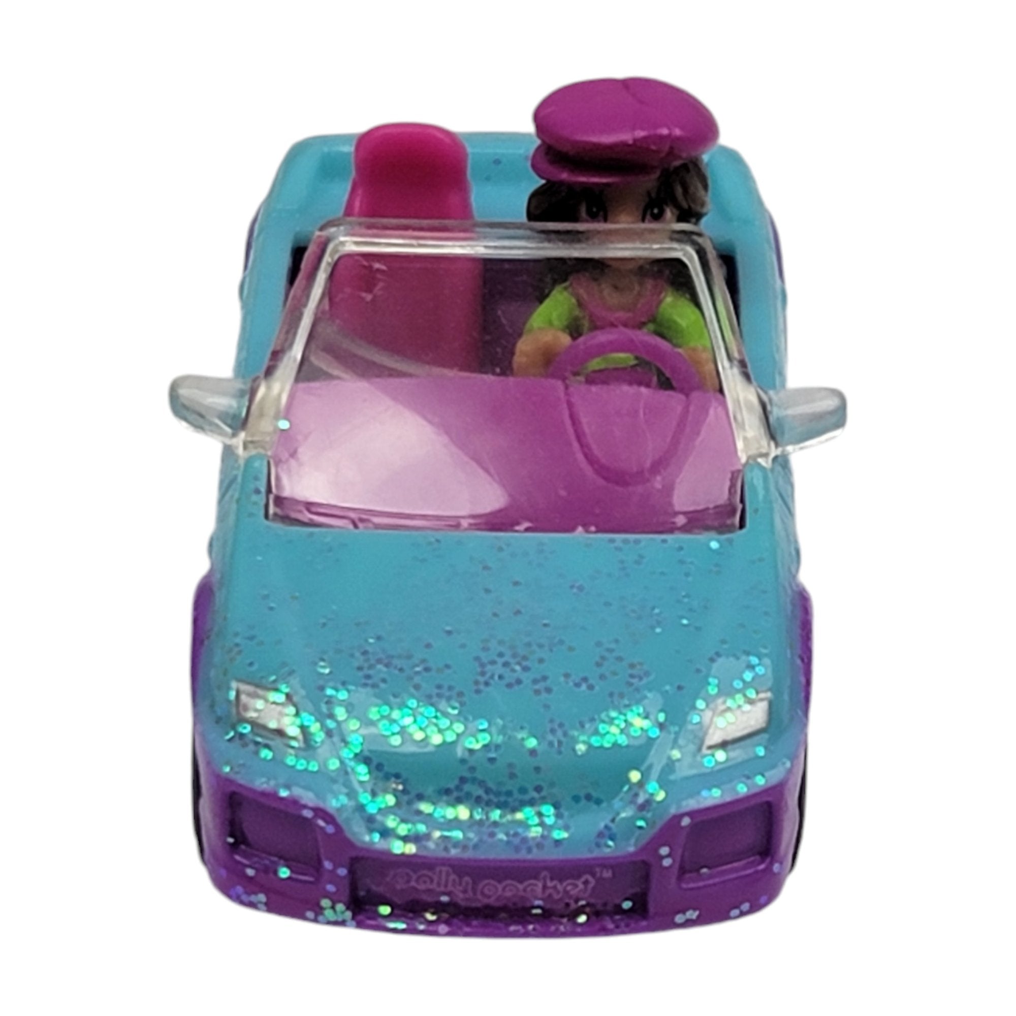 Polly Pocket Polly Wheels Ski Purple #24 - Mattel 2007 - 6