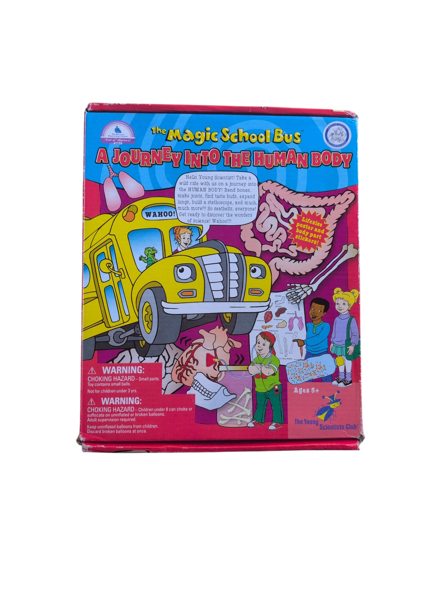 90s Magic School Bus 'A Journey Into the Human Body' Science Kit - 1