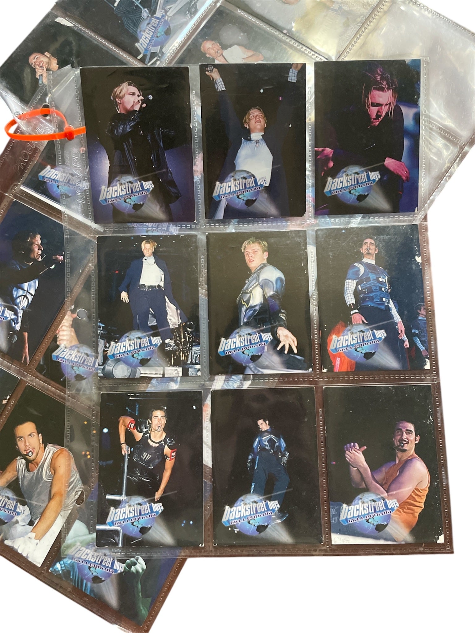 2000 Backstreet Boys "Millennium" Tour Trading Cards - FULL SET - 1