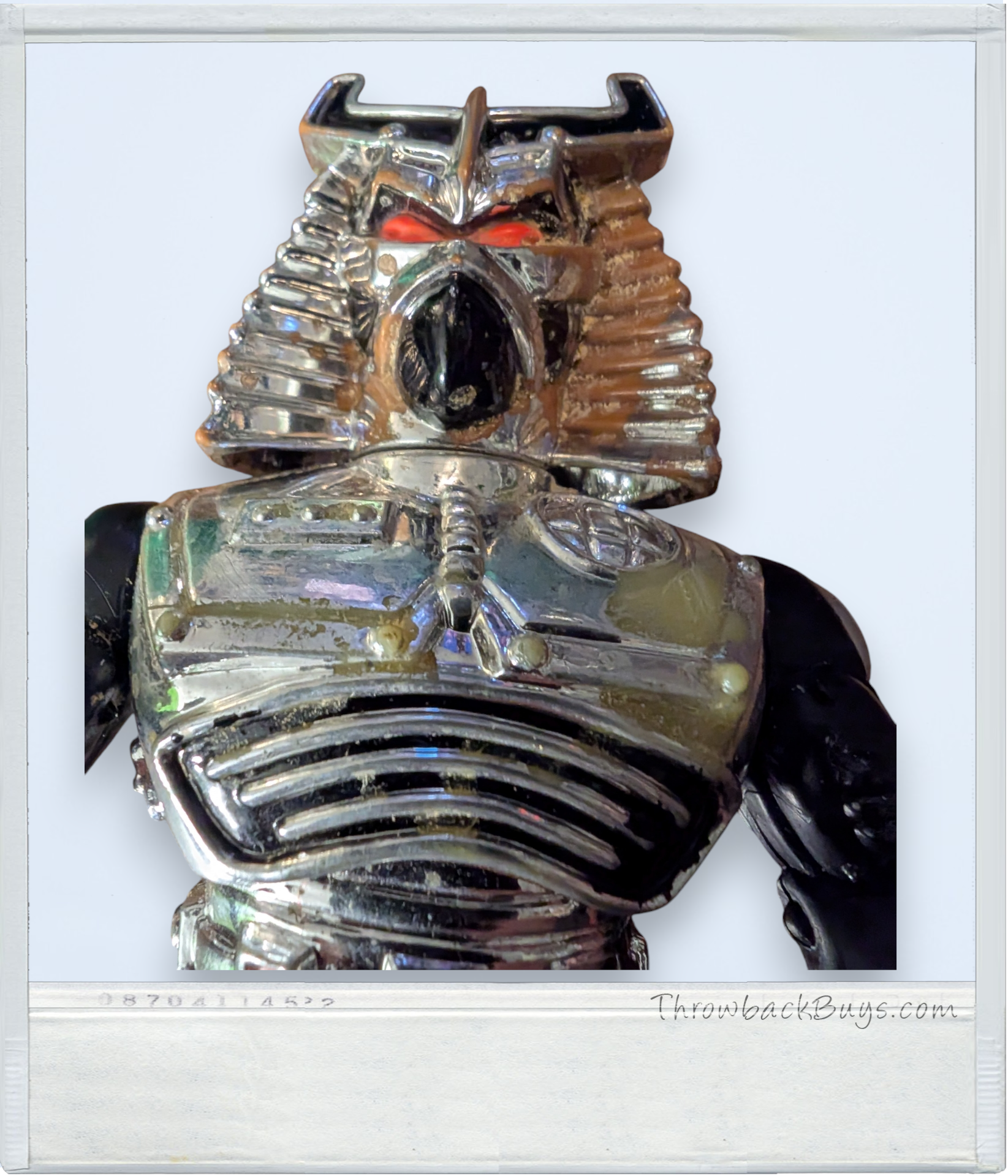 1991 - TMNT Action Figure - Chrome Dome (Complete/Damaged) - 2