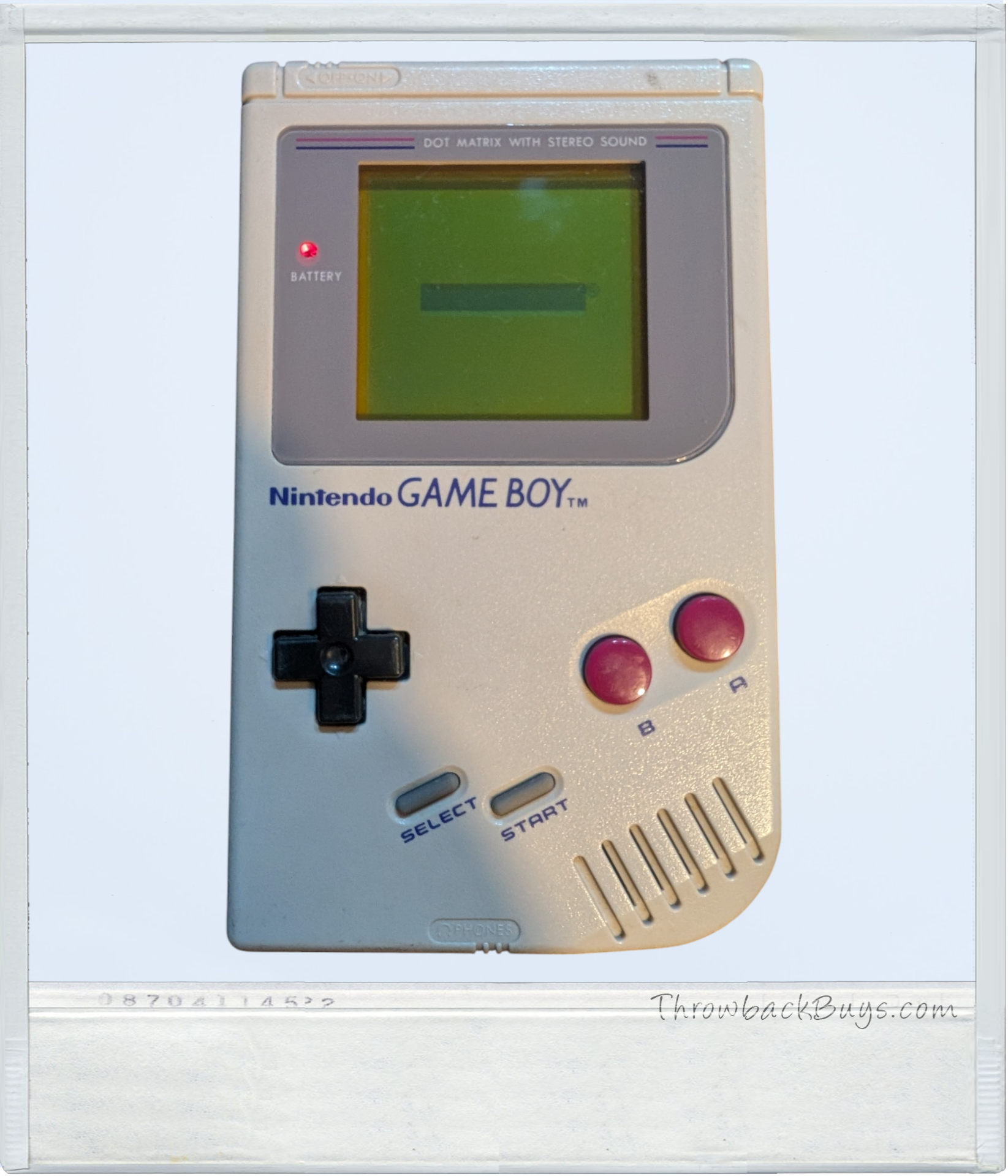 1989 - Original Gameboy DMG-01 (REFURBISHED) - GREY - 1