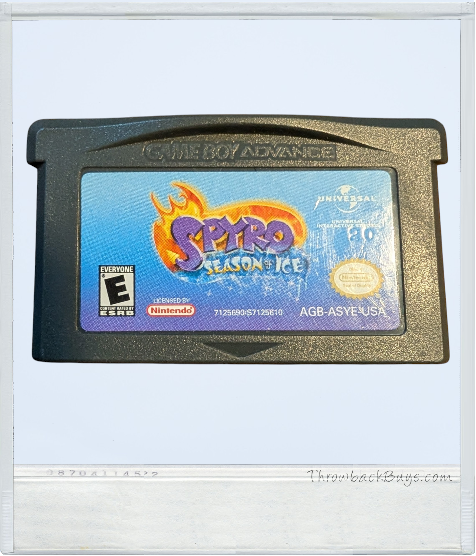 2001 - Spyro: Season of Ice - Gameboy Advance Game - 1