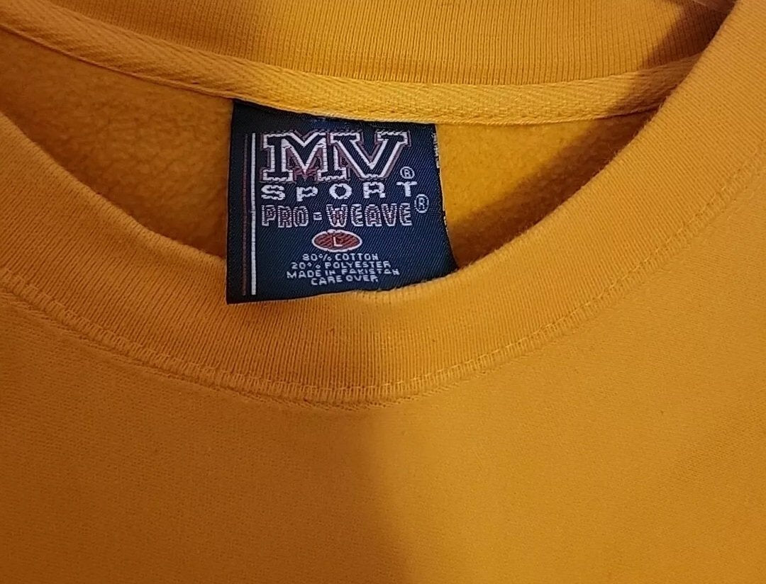 Mizzou Tigers Sweater Adult Sweatshirt Mens Size Large MV Sports Vintage 90s