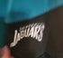Jacksonville Jaguars Vintage Logo Teal Golf Polo Shirt Men's Size XL Embroidered