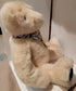 Vintage Victoria's Secret Gund Plush Teddy Bear Pink Floral Bow 1992