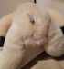 Vintage Victoria's Secret Gund Plush Teddy Bear Pink Floral Bow 1992