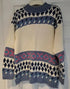 Vintage Nuovo Pullover Sweater Pastel Women's Size Large