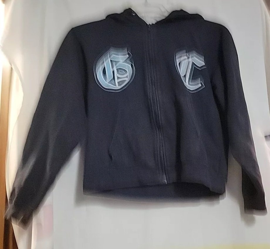 Vintage Y2K Good Charlotte Two Sided GC Jacket Pop Punk Size Medium