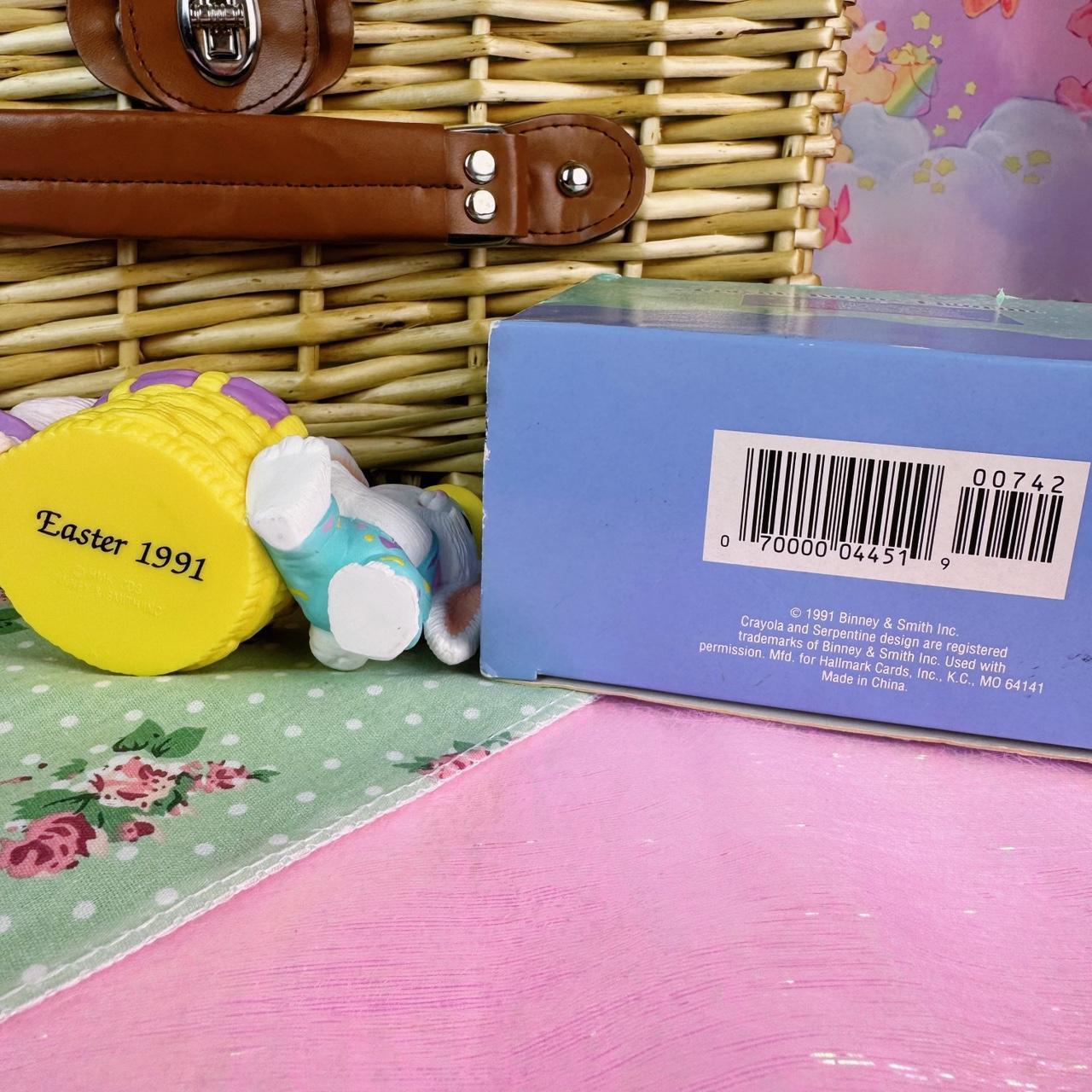 Crayola Bunny Trinket Dish with Original Box – 1991