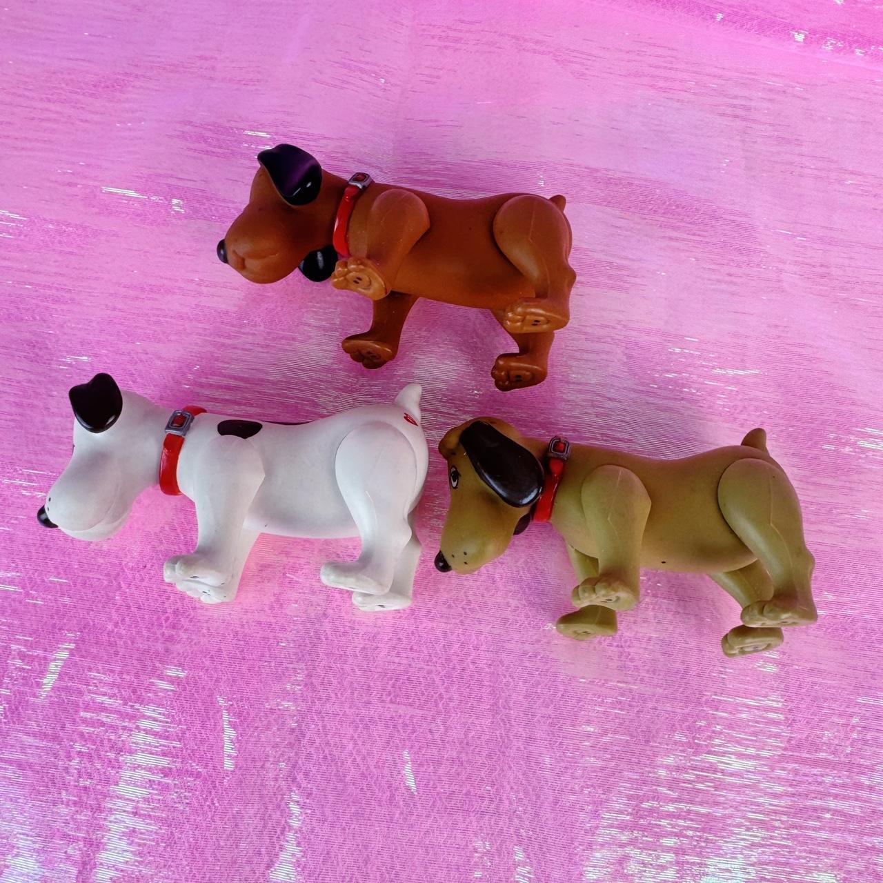 Tonka Pound Puppies Figures – Set of 3 - 1986