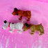 Tonka Pound Puppies Figures – Set of 3 - 1986
