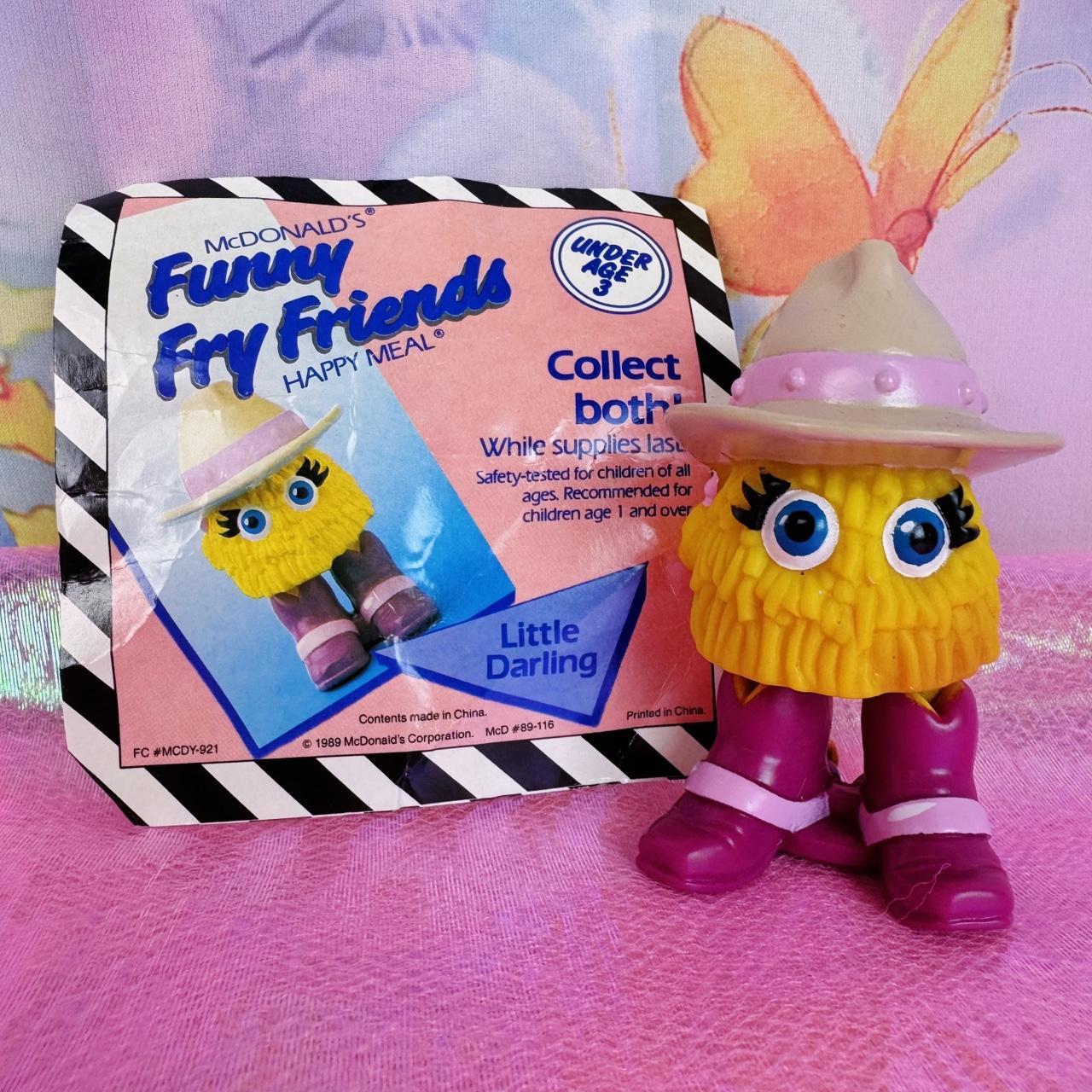 McDonald’s Fry Friends Happy Meal Toy - “Little Darling” 1989