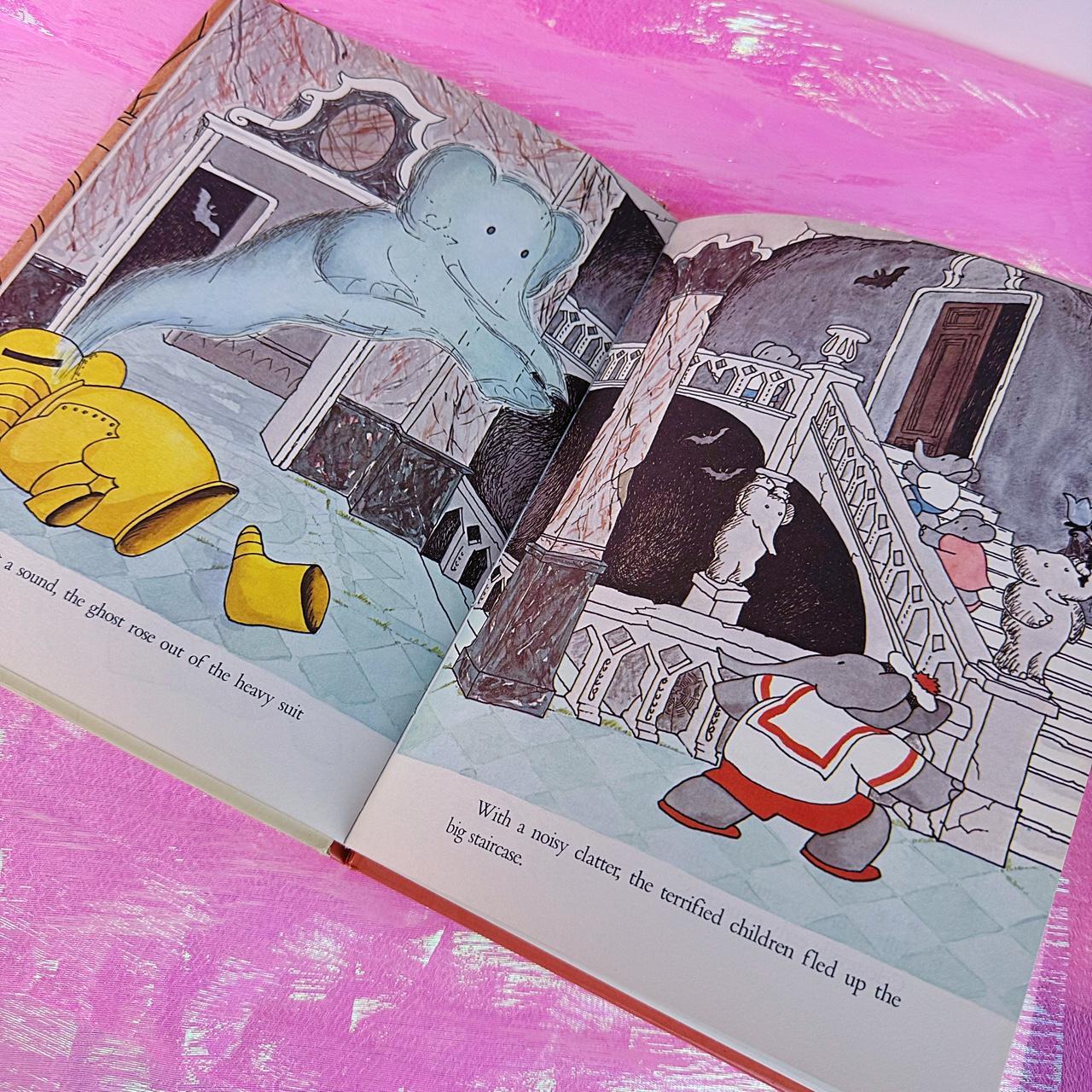 Babar and the Ghost Hardcover Book - 1981 Laurent de Brunhoff