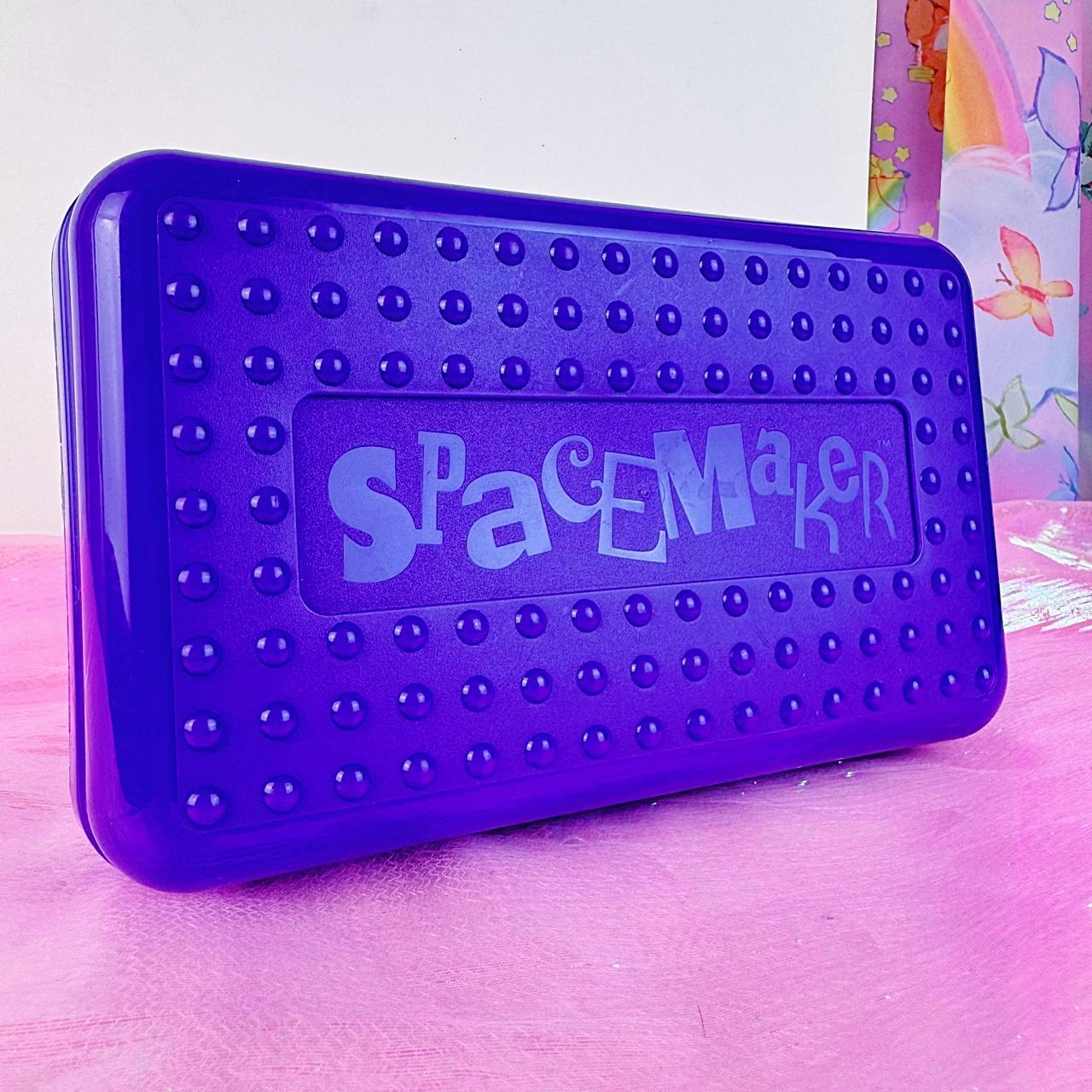 Spacemaker Pencil Box - 90s Plastic Organizer