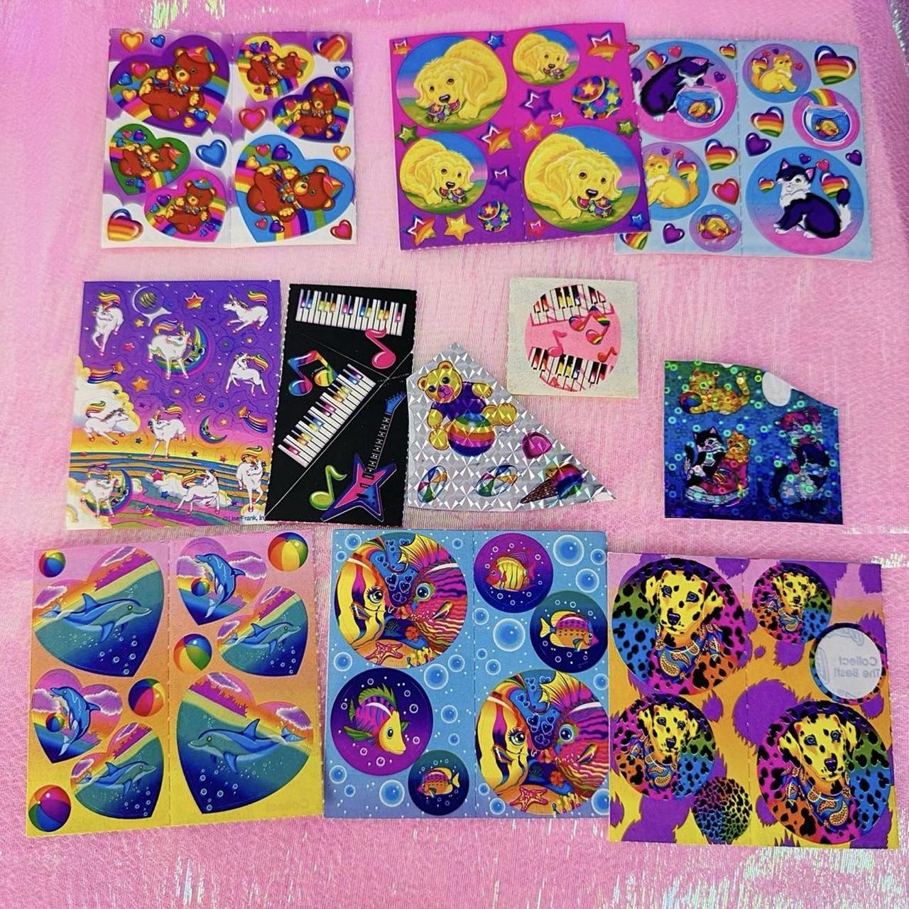Lisa Frank Collector Mega Lot – Jewelry Box, Stickers, Stationery bundle
