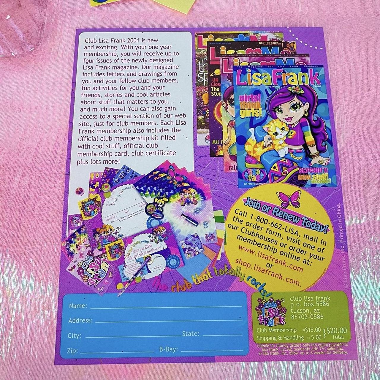 Lisa Frank Collector Mega Lot – Jewelry Box, Stickers, Stationery bundle