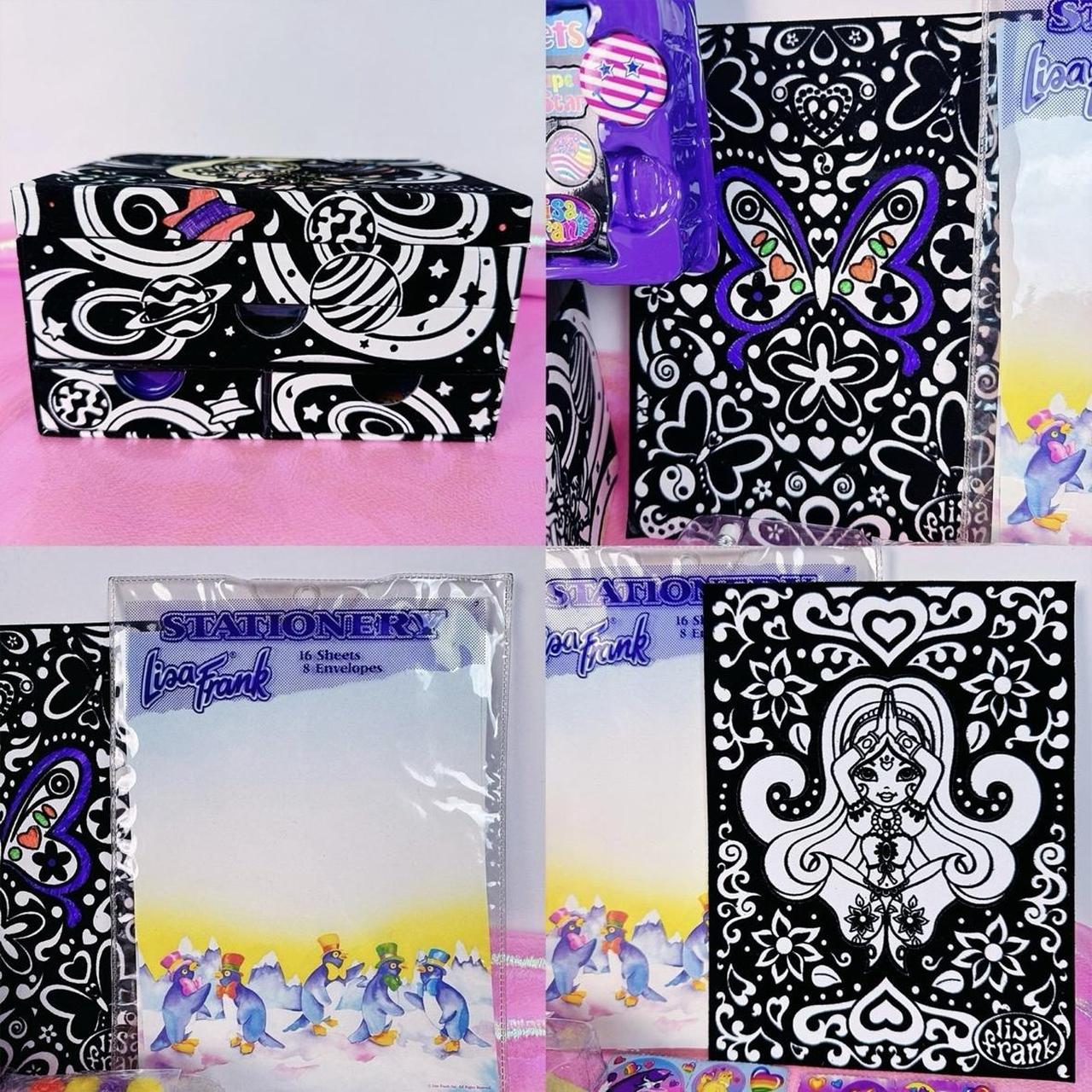 Lisa Frank Collector Mega Lot – Jewelry Box, Stickers, Stationery bundle