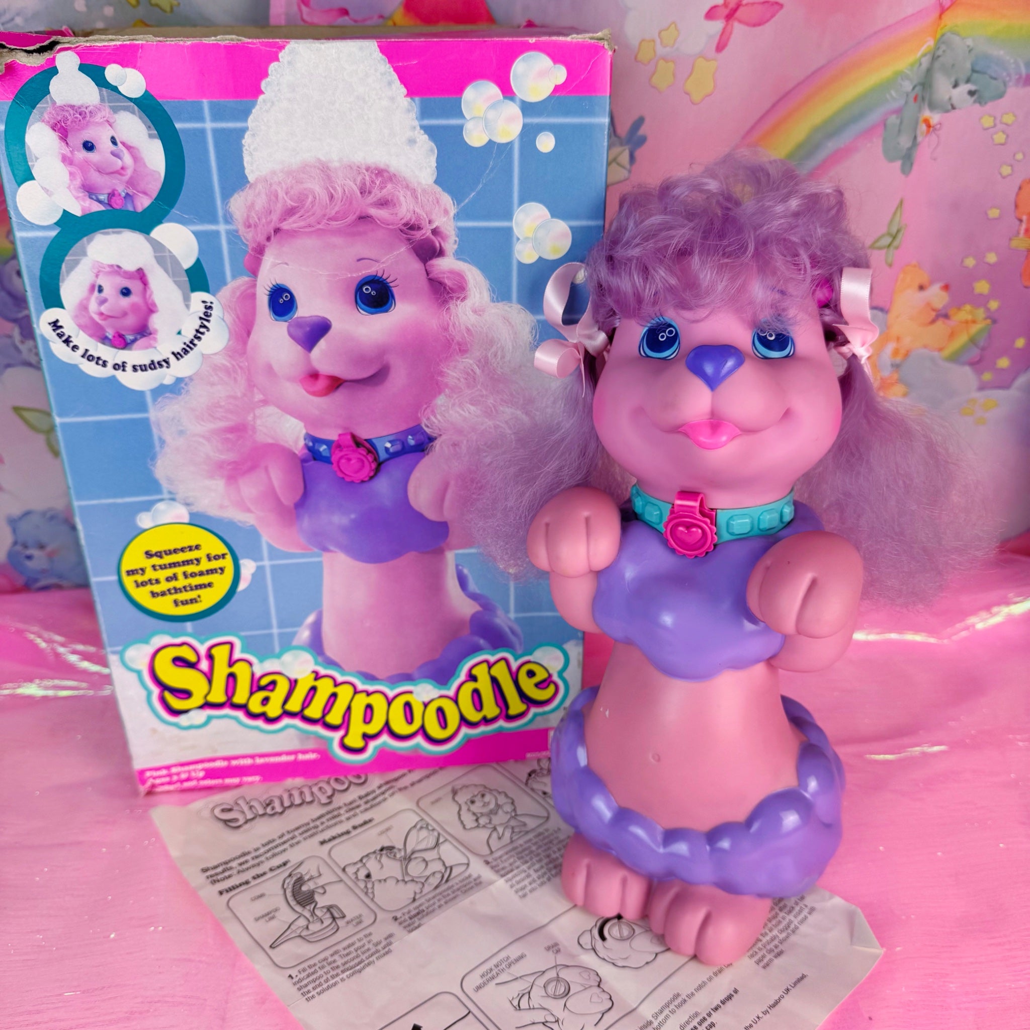 Shampoodle - 90s Bath Toy with Original Box & Instructions